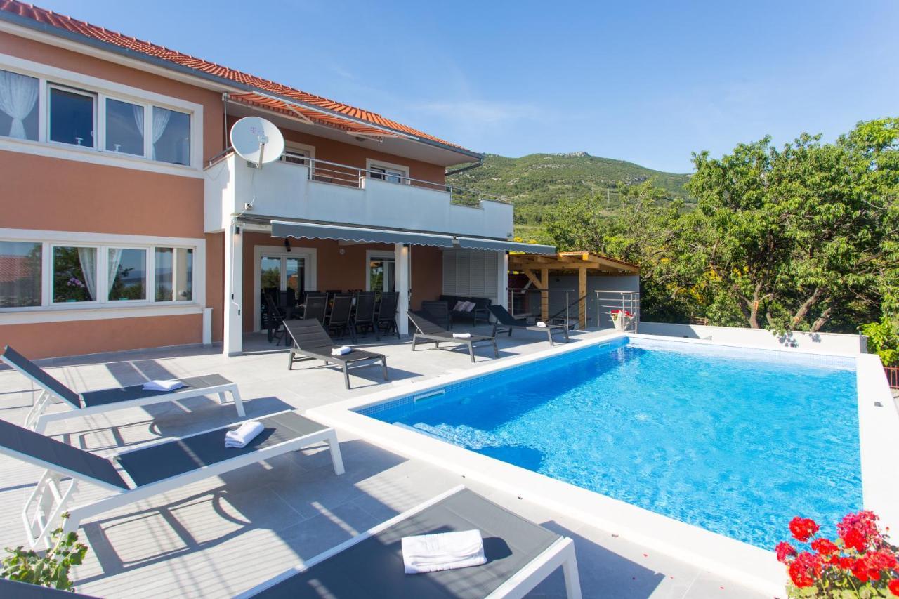 Villa Ivano With Sea&Mountain View Kastel Stari Екстер'єр фото
