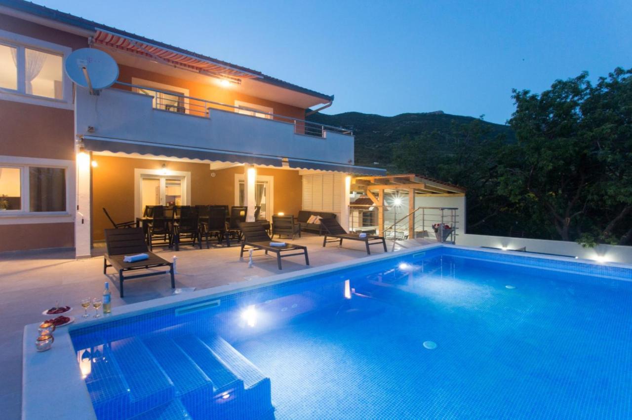 Villa Ivano With Sea&Mountain View Kastel Stari Екстер'єр фото